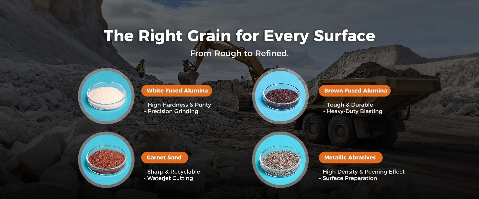 Aluminum Oxide for abrasive & refractories